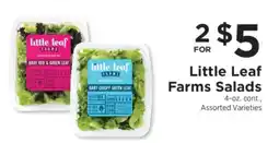 ShopRite Little Leaf Farms Salads offer