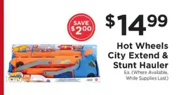 ShopRite Hot Wheels City Extend & Stunt Hauler offer