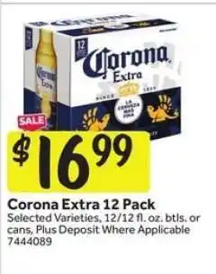 Stop&Shop Corona Extra 12 Pack offer