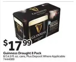 Stop&Shop Guinness Draught 8 Pack offer