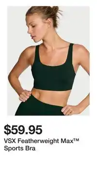 Victoria's Secret VSX Featherweight Max Sports Bra offer