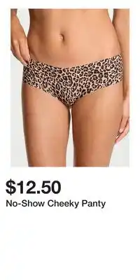 Victoria's Secret No-Show Cheeky Panty offer