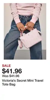 Victoria's Secret Victoria's Secret Mini Travel Tote Bag offer