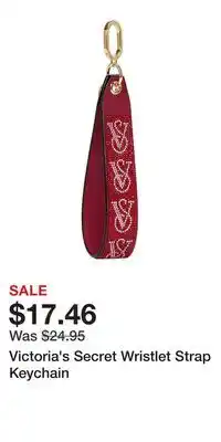 Victoria's Secret Victoria's Secret Wristlet Strap Keychain offer