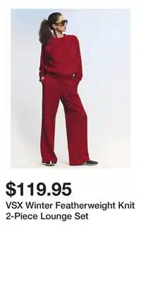 Victoria's Secret VSX Winter Featherweight Knit 2-Piece Lounge Set offer