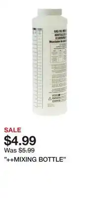 Cabela's ++MIXING BOTTLE offer