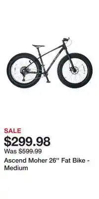 Cabela's Ascend Moher 26'' Fat Bike - Medium offer