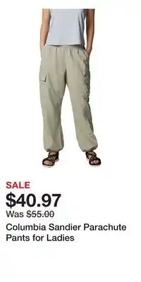 Cabela's Columbia Sandier Parachute Pants for Ladies offer