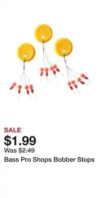 Cabela's Bass Pro Shops Bobber Stops offer