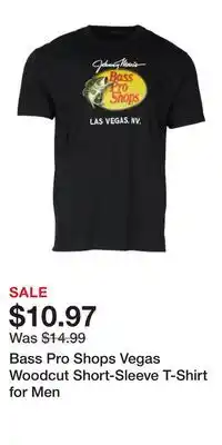 Cabela's Bass Pro Shops Vegas Woodcut Short-Sleeve T-Shirt for Men offer