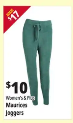 Ocean State Job Lot Women's & Plus Maurices Joggers offer