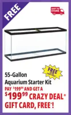 Ocean State Job Lot 55-Gallon Aquarium Starter Kit offer