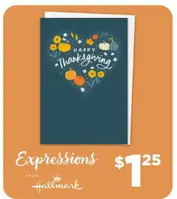 Dollar Tree Expressions from Hallmark Greeting Cards offer