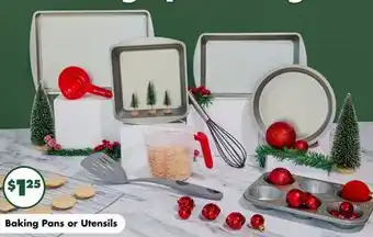 Dollar Tree Baking Pans or Utensils offer
