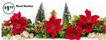 Dollar Tree Floral Bushes offer