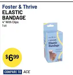 Health Mart Foster & Thrive ELASTIC BANDAGE 4 With Clips offer