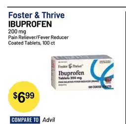 Health Mart Foster & Thrive IBUPROFEN 200 mg Pain Reliever/Fever Reducer Coated Tablets offer