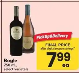 Safeway Bogle offer