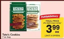 Safeway Tate's Cookies offer