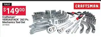 Ace Hardware Craftsman VERSASTACK 262 Pc. Mechanics Tool Set offer