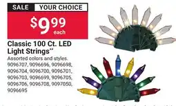 Ace Hardware Classic 100 Ct. LED Light Strings offer