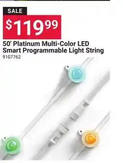 Ace Hardware 50' Platinum Multi-Color LED Smart Programmable Light String offer