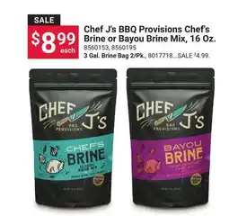Ace Hardware Chef J's Provisions Chef's Brine or Bayou Brine Mix, 16 Oz offer