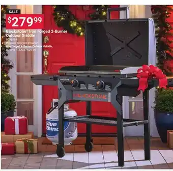 Ace Hardware Blackstone Iron Forged 2-Burner Outdoor Griddle offer
