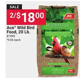 Ace Hardware Ace Wild Bird Food offer