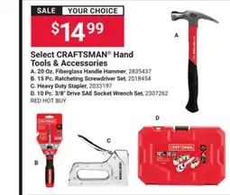 Ace Hardware CRAFTSMAN Hand Tools & Accessories offer