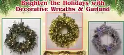 Ace Hardware Celebrations Prelit LED Wreaths or Garland offer