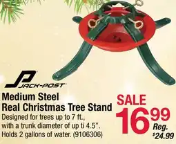 Ace Hardware Jack Post Medium Steel Real Christmas Tree Stand offer