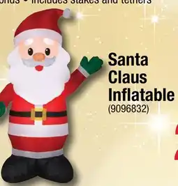 Ace Hardware Santa Claus Inflatable offer