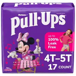 Walgreens Girls' Potty Training Pants 4T-5T (38-50 lbs) offer
