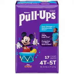 Walgreens Boys' Potty Training Pants 4T-5T (38-50 lbs) offer