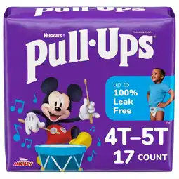 Walgreens Boys' Potty Training Pants 4T-5T (38-50 lbs) offer