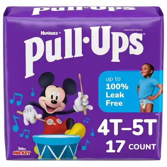 Walgreens Boys' Potty Training Pants 4T-5T (38-50 lbs) offer