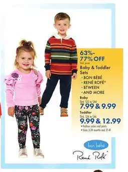 Boscov's Baby & Toddler Sets offer