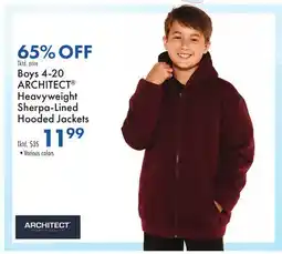 Boscov's Boys 4-20 ARCHITECT Heavyweight Sherpa-Lined Hooded Jackets offer