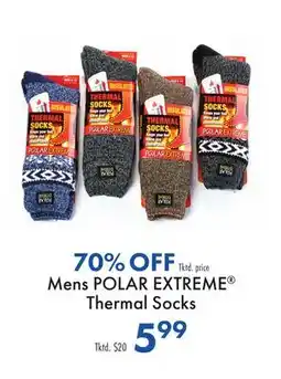 Boscov's Mens POLAR EXTREME Thermal Socks offer