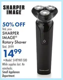 Boscov's SHARPER IMAGE Rotary Shaver offer