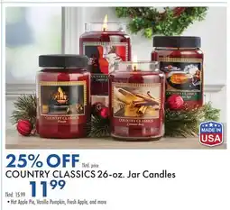 Boscov's COUNTRY CLASSICS 26-oz. Jar Candles offer