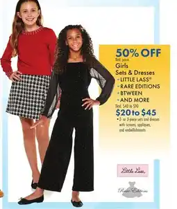Boscov's Girls Sets & Dresses offer
