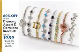Boscov's Diamond Accent & Gemstone Bracelets offer