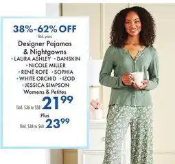 Boscov's Designer Pajamas & Nightgowns offer