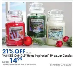 Boscov's YANKEE CANDLE Home Inspiration 19-oz. Jar Candles offer