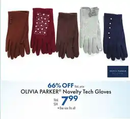 Boscov's OLIVIA PARKER Novelty Tech Gloves offer