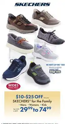 Boscov's SKECHERS for the Family offer