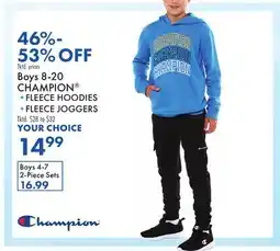 Boscov's Boys 8-20 CHAMPION offer