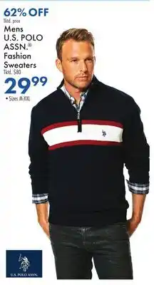 Boscov's Mens U.S POLO ASSN. Fashion Sweaters offer